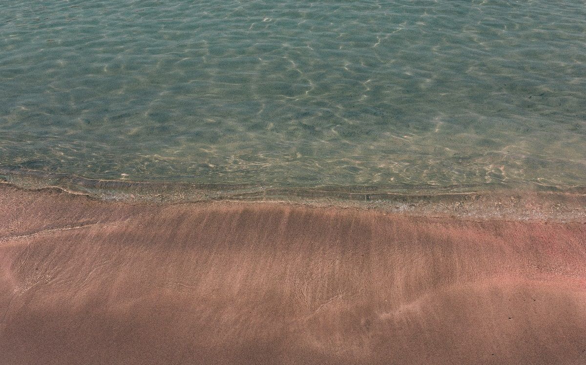 La sorra rosa de la platja d'Elafonissi