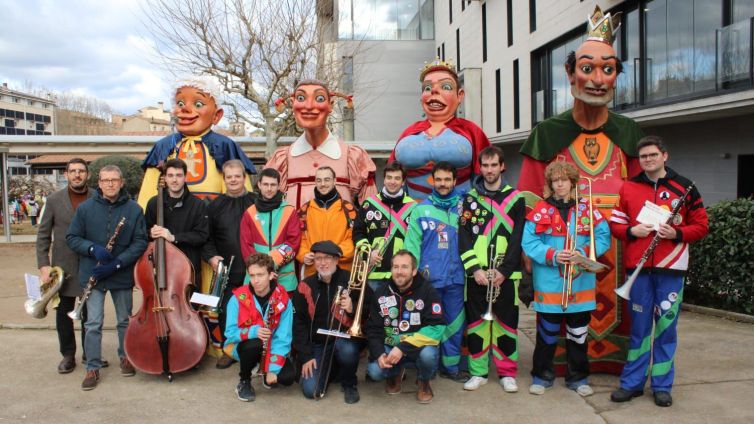 La Cobla Juvenil Ciutat de Solsona interpreta les músiques dels ballets / Ramon Estany 