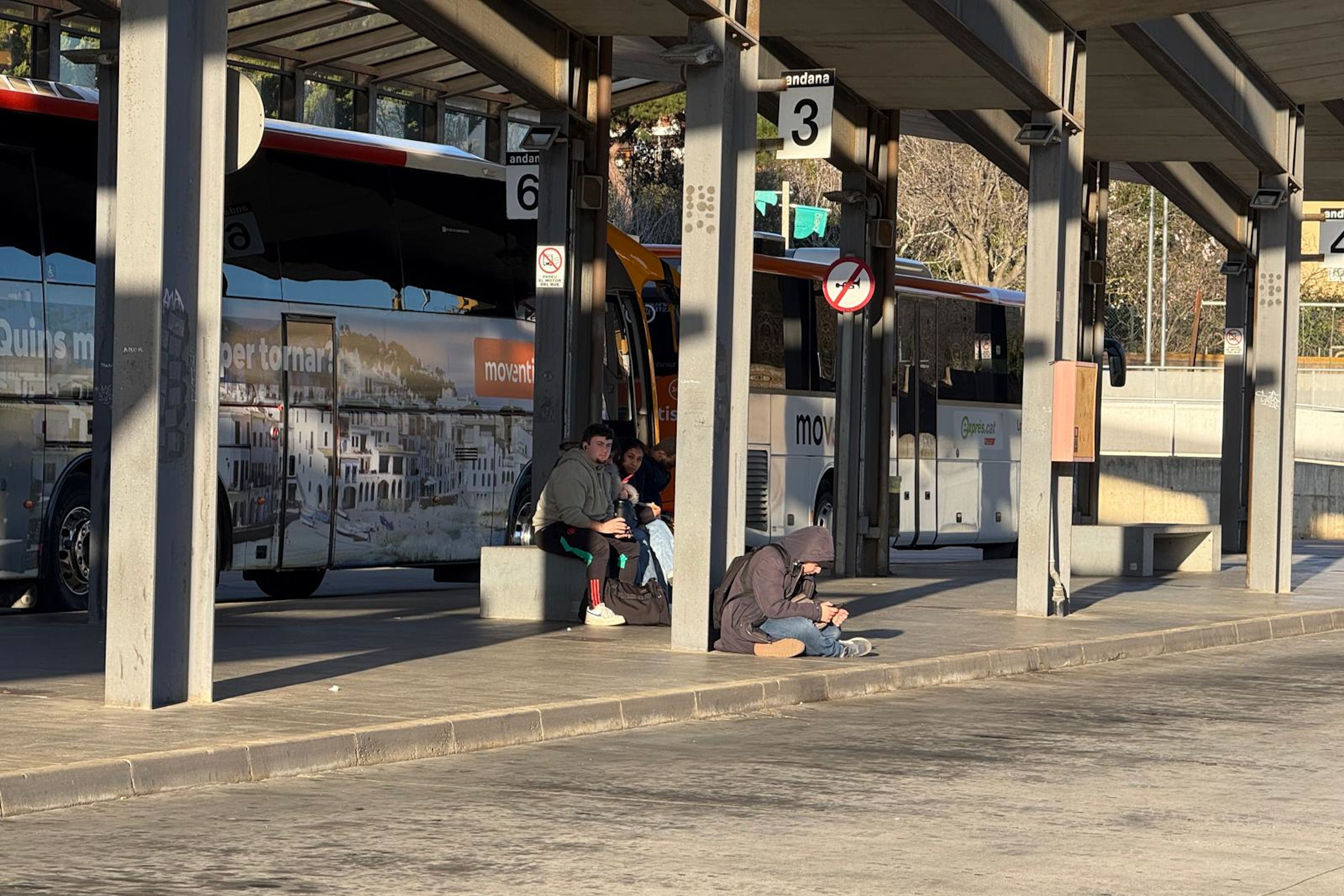 Estació d'autobusos de Palafrugell. 