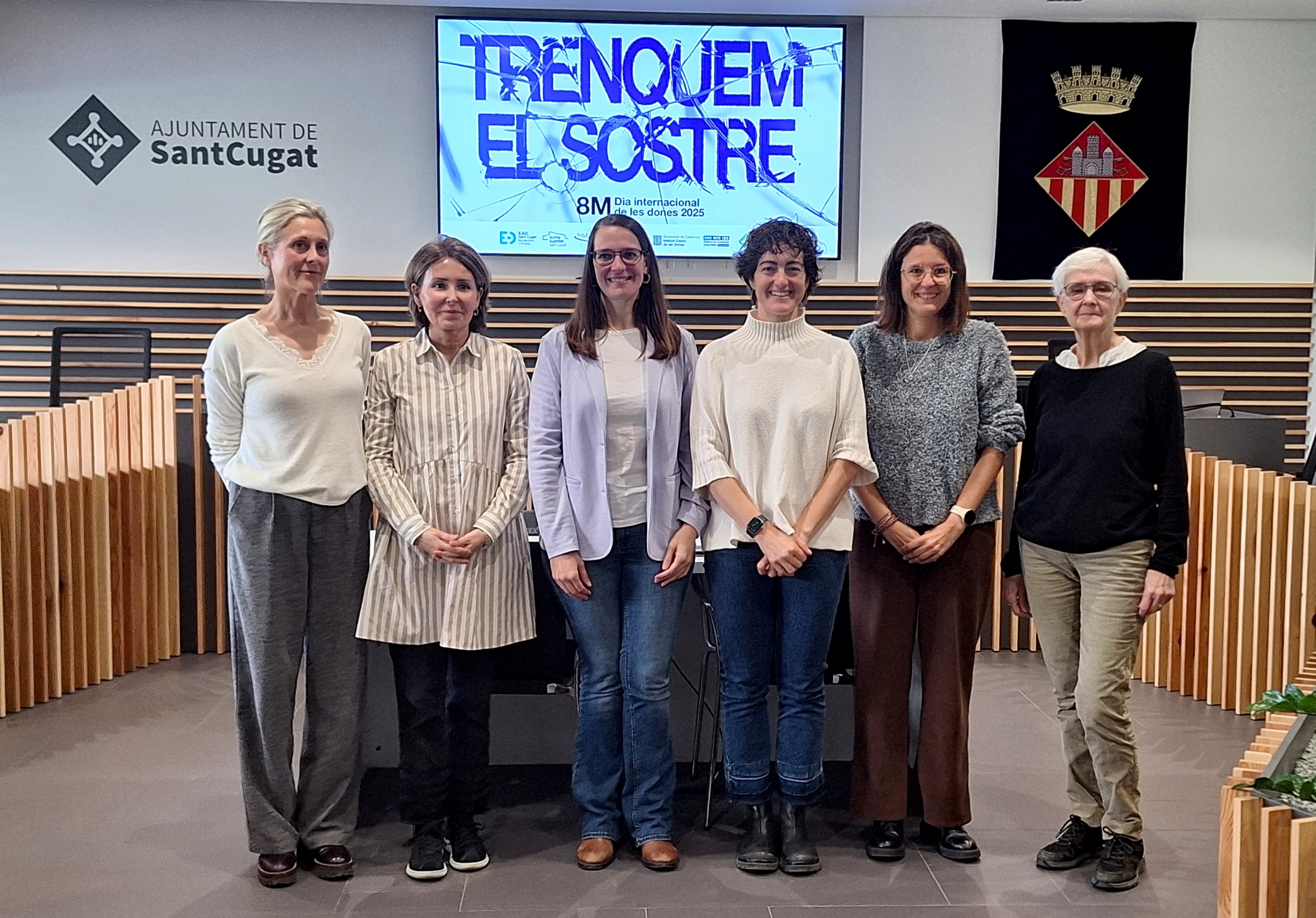 Sant Cugat celebrarà el Dia Internacional de les Dones sota el lema "Trenquem el sostre".