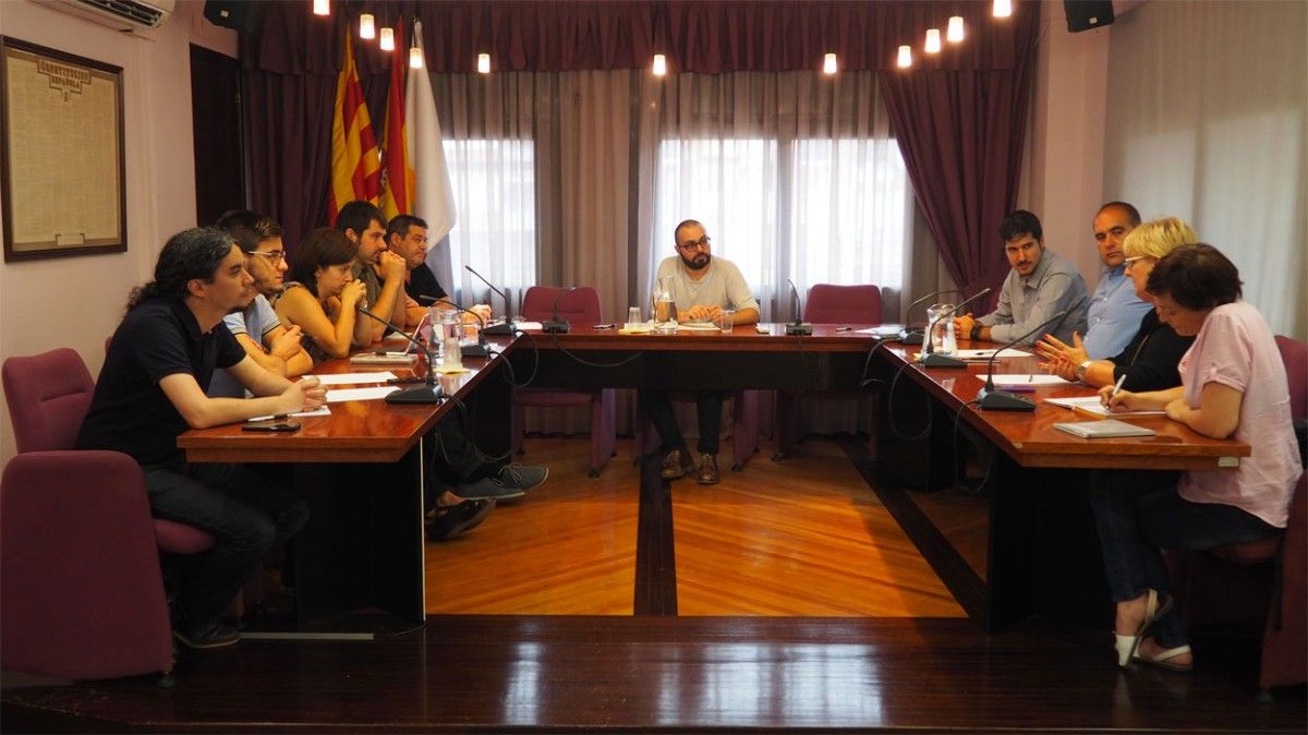 La reunió entre els diferentes representants del ajuntaments vallesans