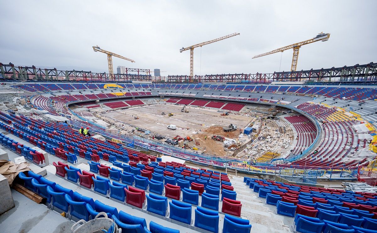 El Camp Nou ja compta amb bona part dels seients