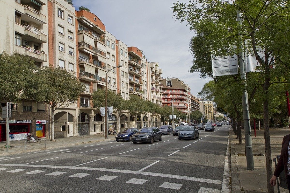 El carrer Aragó perdrà un carril de circulació