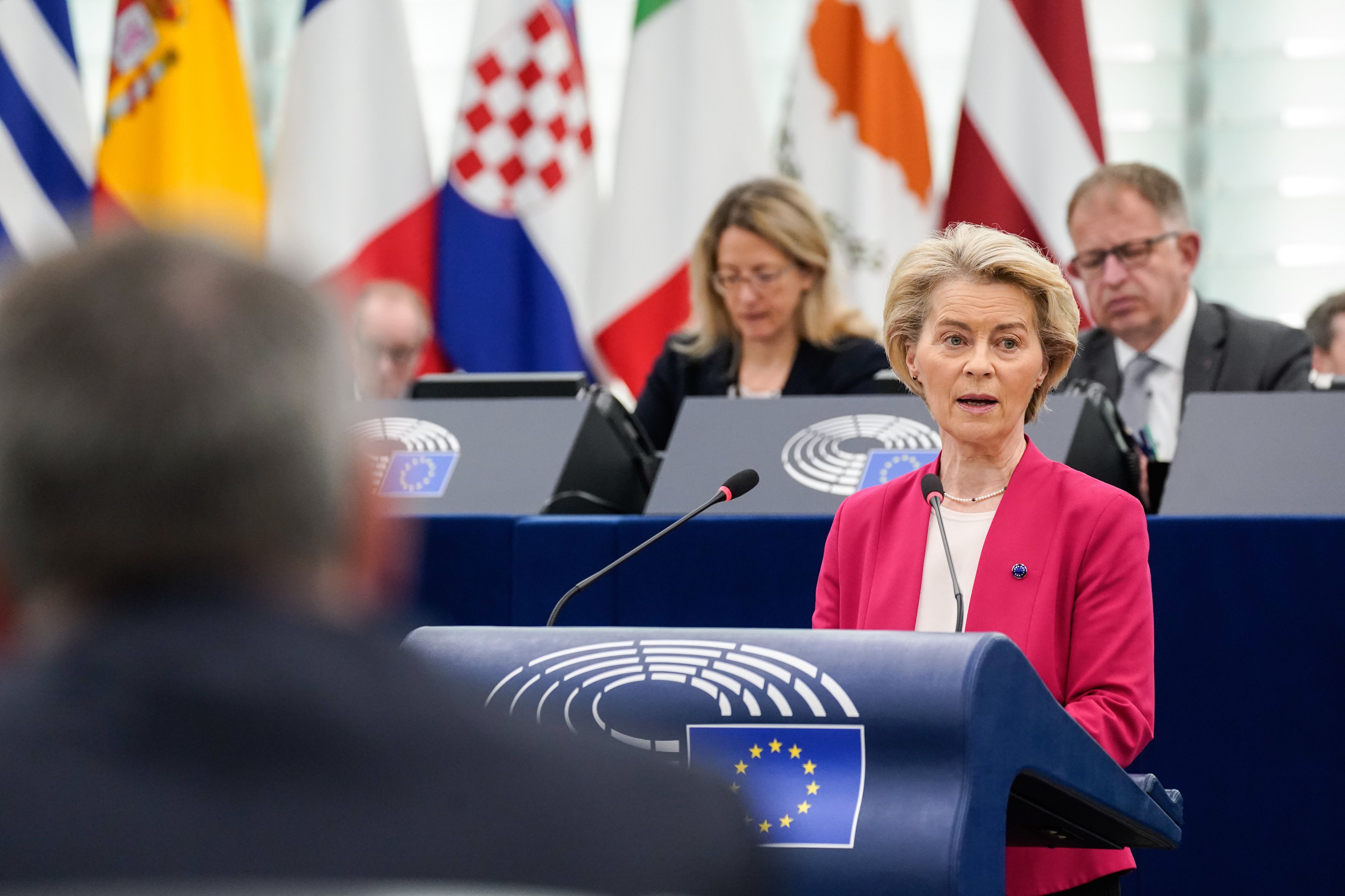 Ursula Von der Leyen, presidenta de la Comissió Europea.