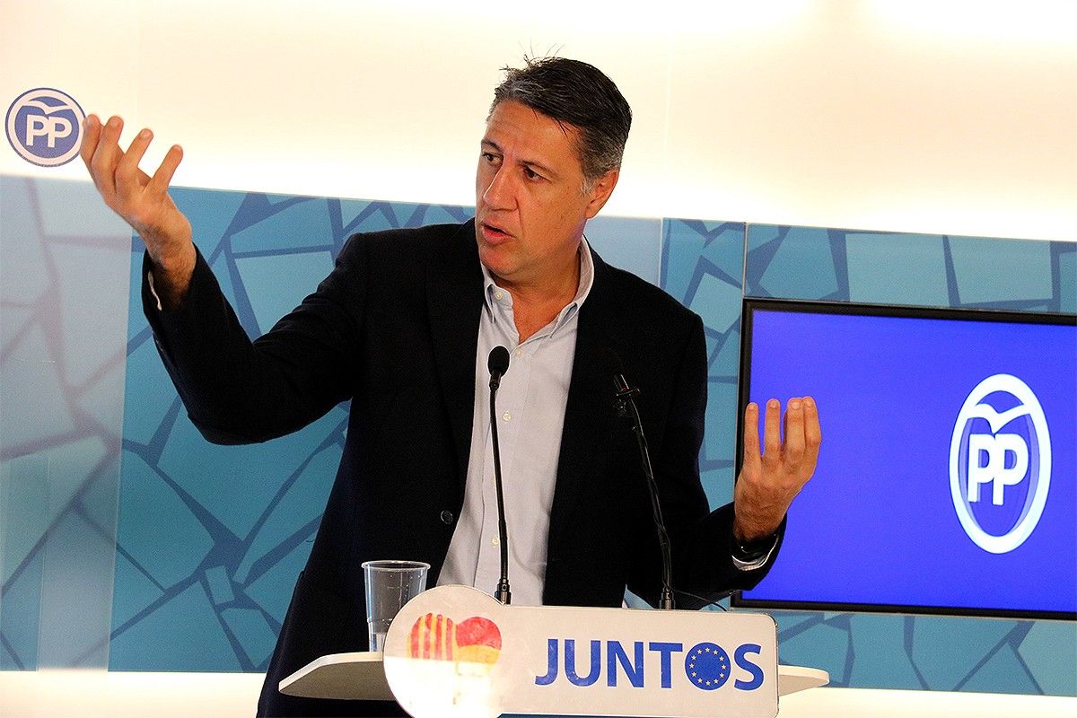 El líder del PP català, Xavier García Albiol