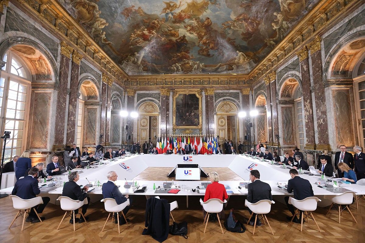 Cimera informal de líders europeus al Palau de Versalles