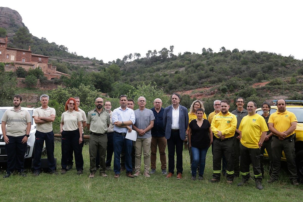 Part dels equips que participaran en el nou model PVI en la presentació de la prova pilot