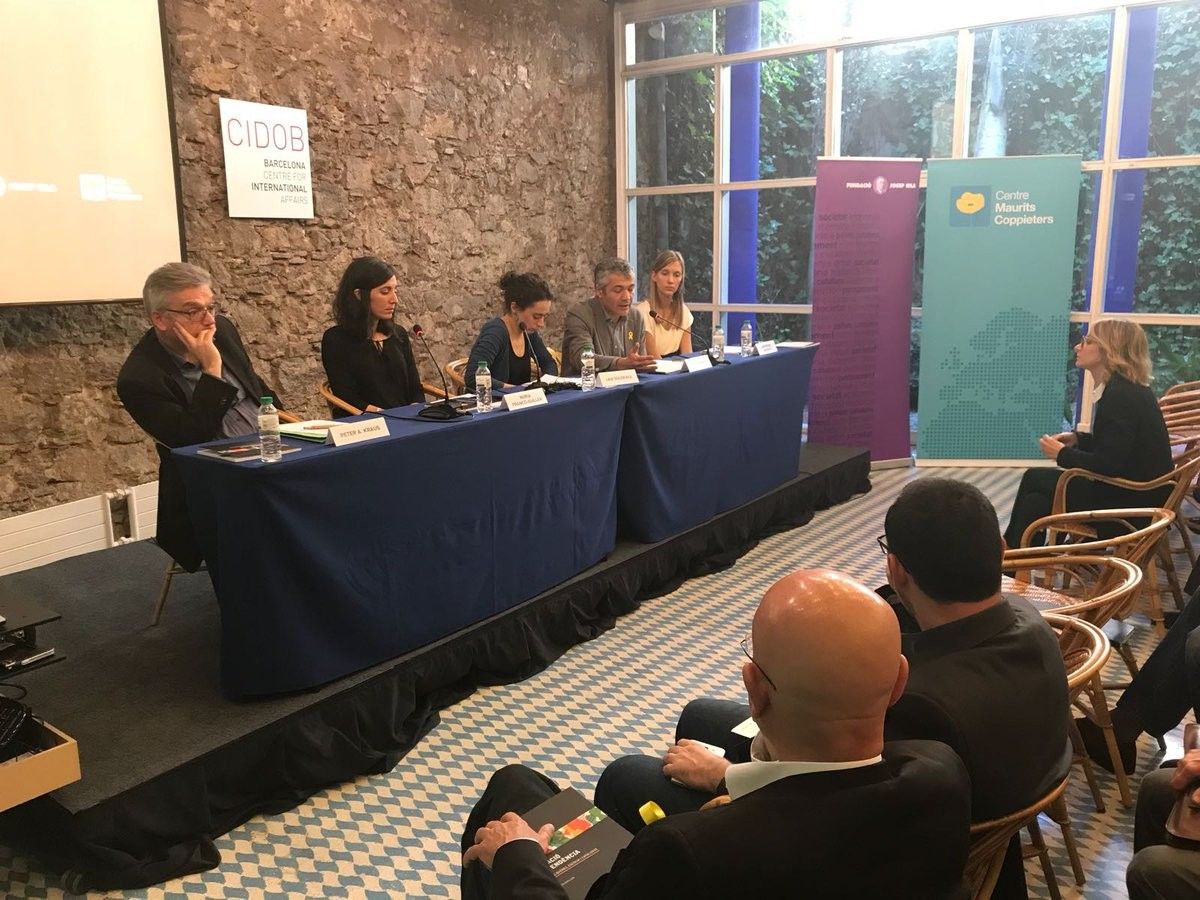 Debat sobre integració i ciutadania, organitzat per la Fundació Josep Irla, al Cidob.
