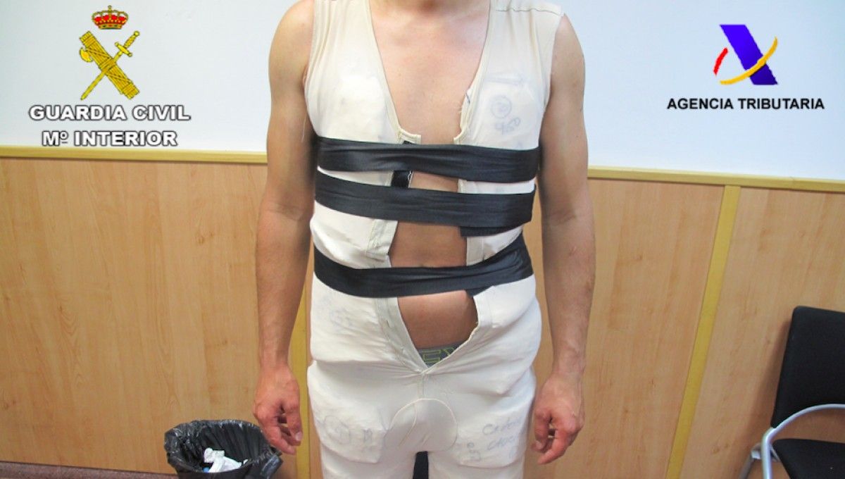L'home detingut al Prat amb sis quilos de cocaïna