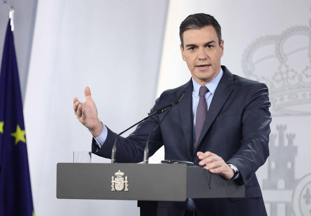 El president del govern espanyol, Pedro Sánchez, en una imatge d'arxiu