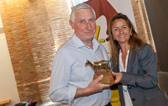 Josep Maria Vergés, del Mas la Roca de Sant Joan, repeteix com a guanyador de la Vaca d'Or.