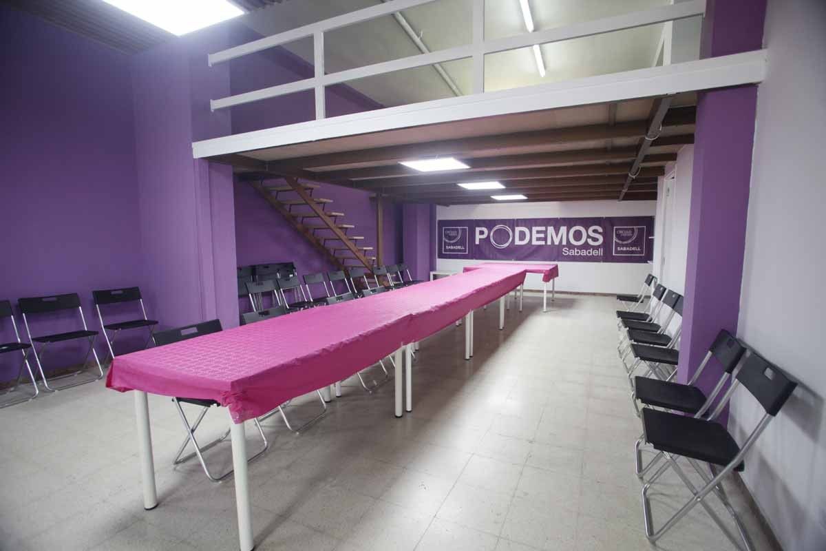 La nova seu de Podem Sabadell