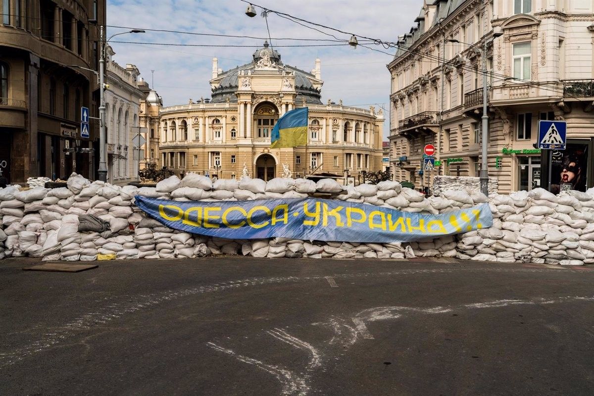 Barricada a Odessa, Ucraïna