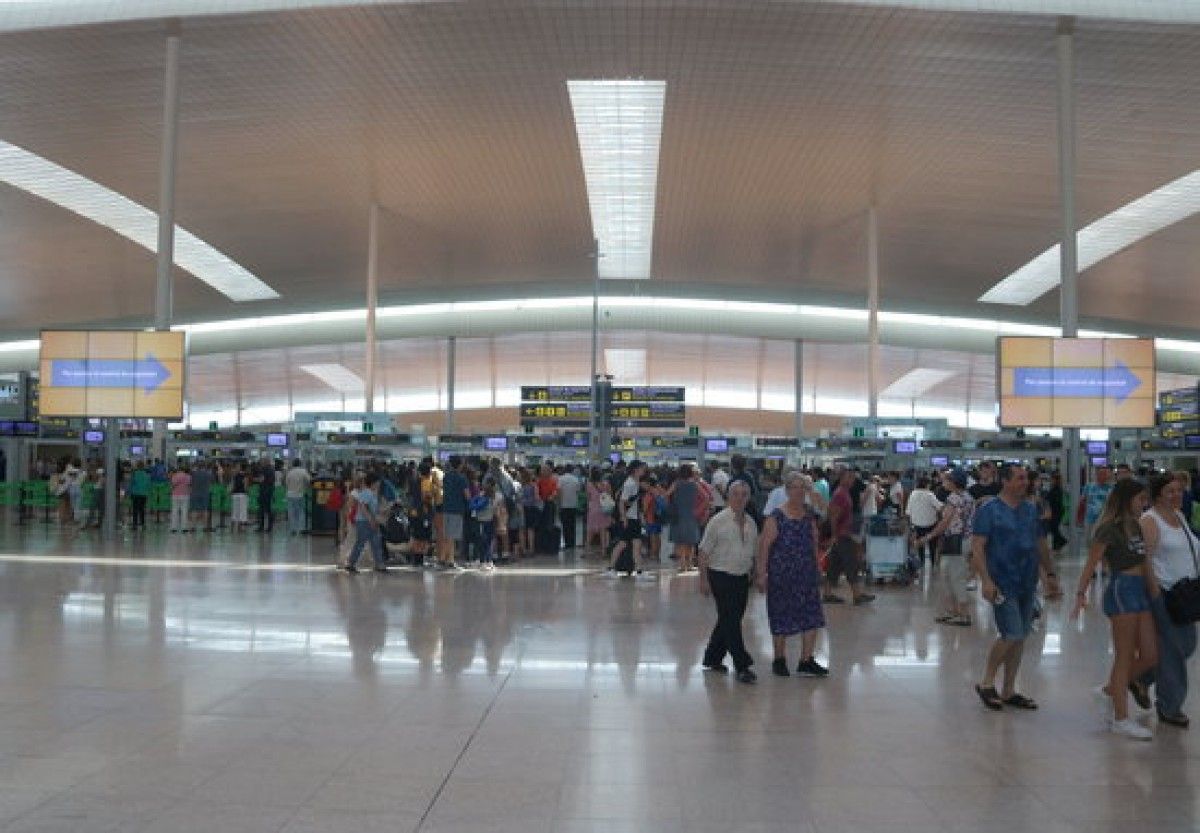 L'aeroport del Prat ja ha viscut una vaga aquest cap de setmana passat