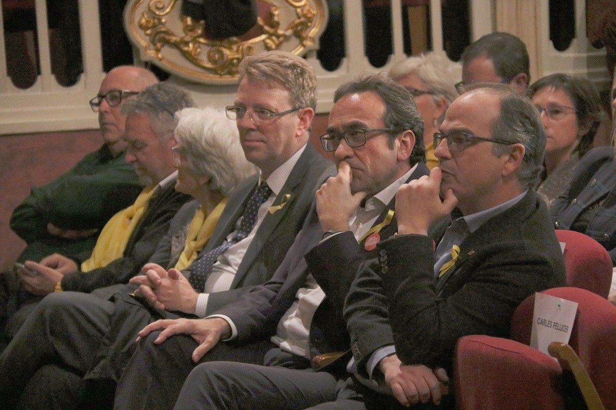 Josep Rull i Jordi Turull, al míting de Junts per Catalunya a Reus