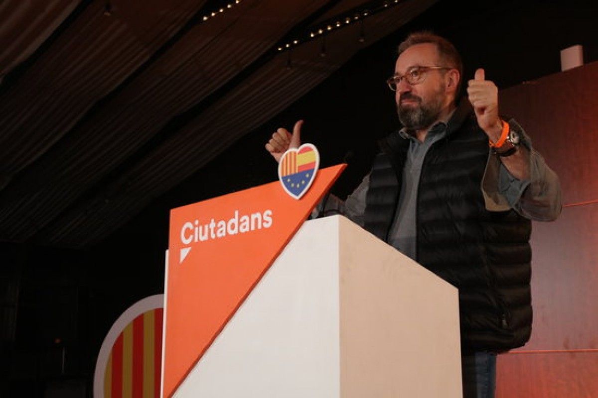 Juan Carlos Girauta avui a Mataró.
