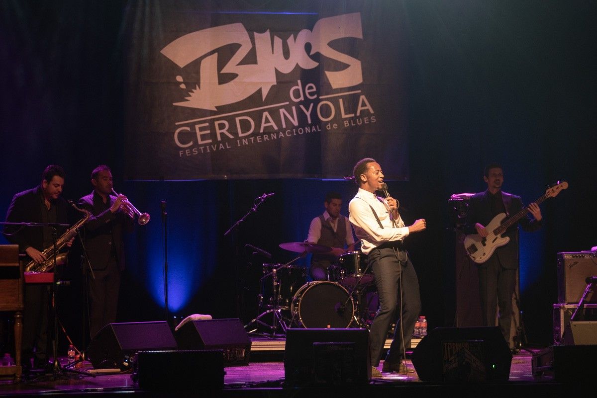 Actuació de la XXIX'5 edició del Festival Internacional de Blues de Cerdanyola