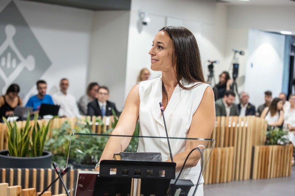 La portaveu i cap de l'oposició, Elena Vila
