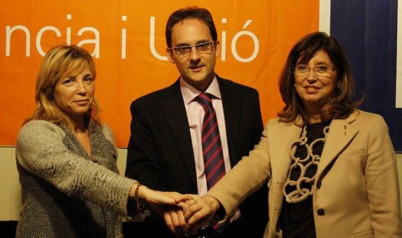 Marc Prat va rebre el suport de Joana Ortega i Irene Rigau.