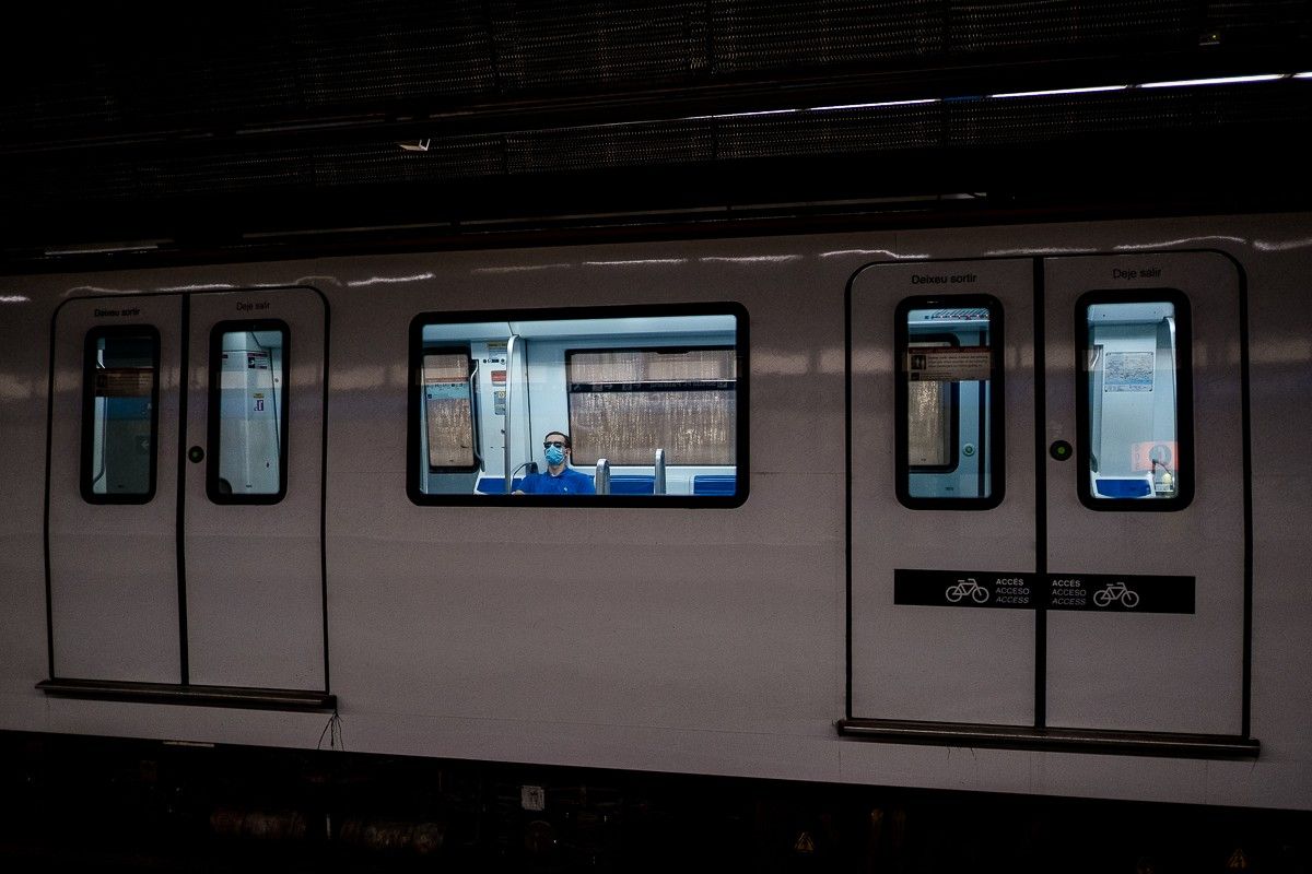 Imatge d'arxiu del metro de Barcelona
