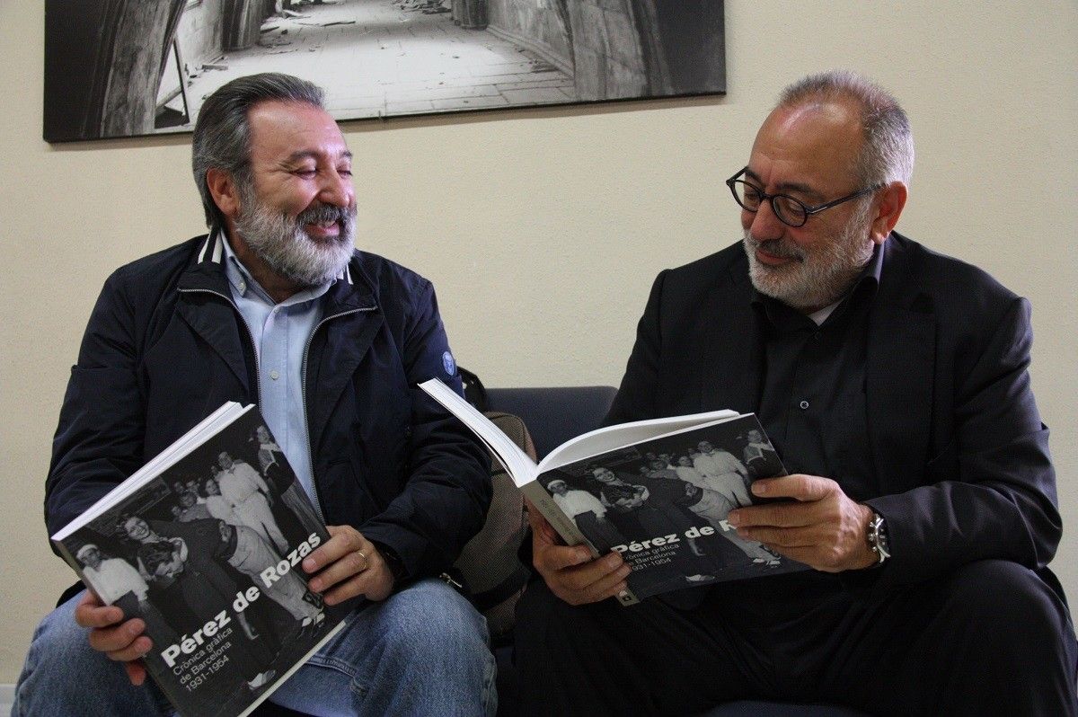 Carlos Pérez de Rozas (dreta) en una imatge d'arxiu
