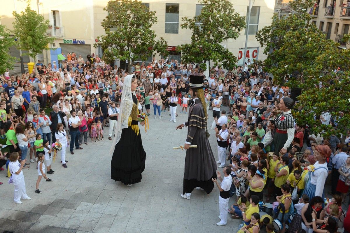 Els gegants de Rubí estrenaran vestits per Festa Major.