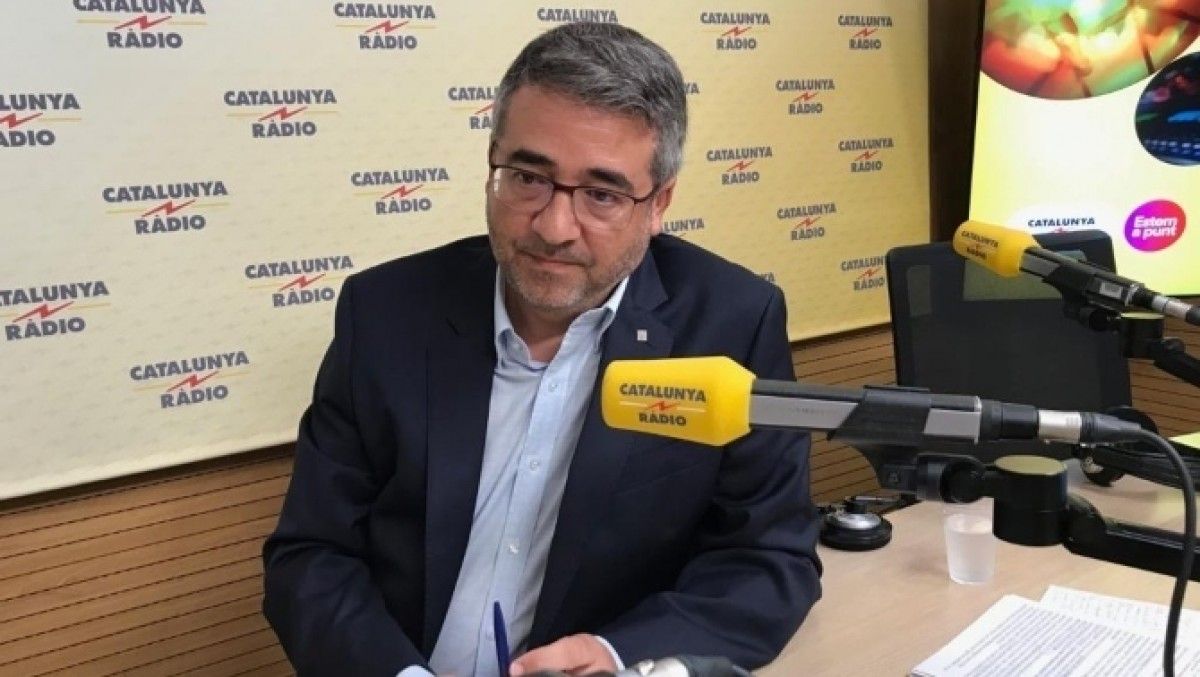 El director dels Mossos, Andreu Joan Martínez, a Catalunya Ràdio