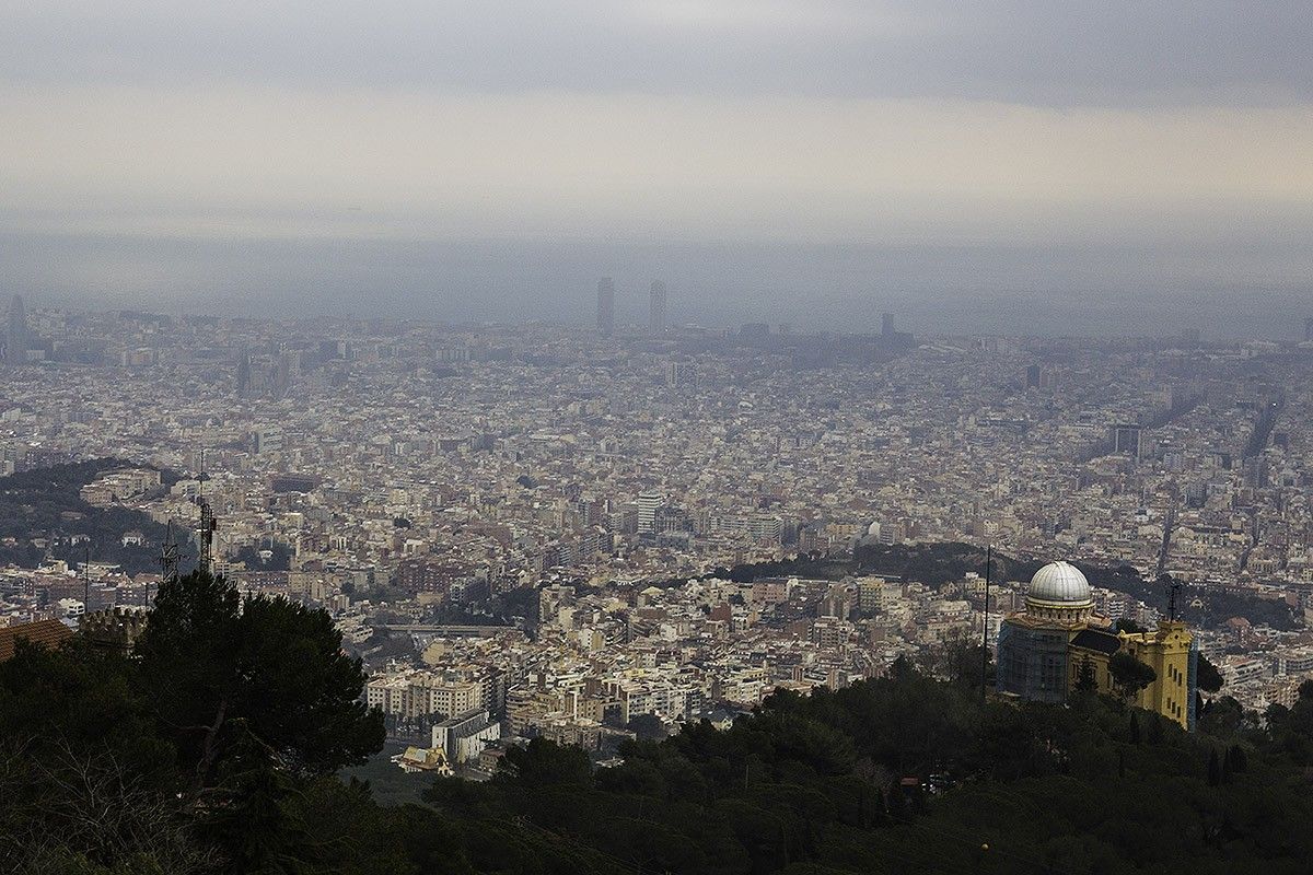Barcelona, vista des de Collserola
