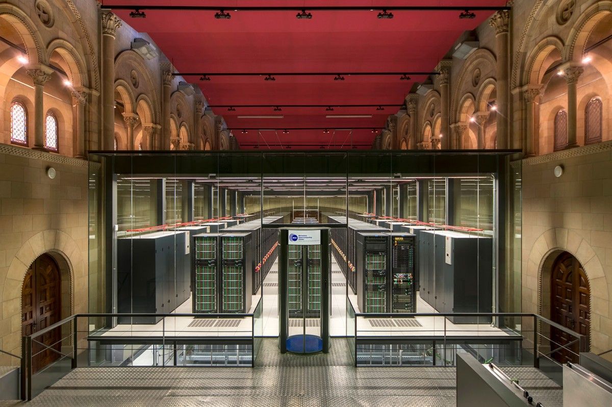 El Barcelona Supercomputing Center, en una imatge d'arxiu