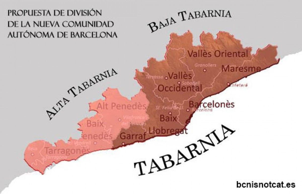 Mapa de Tabàrnia