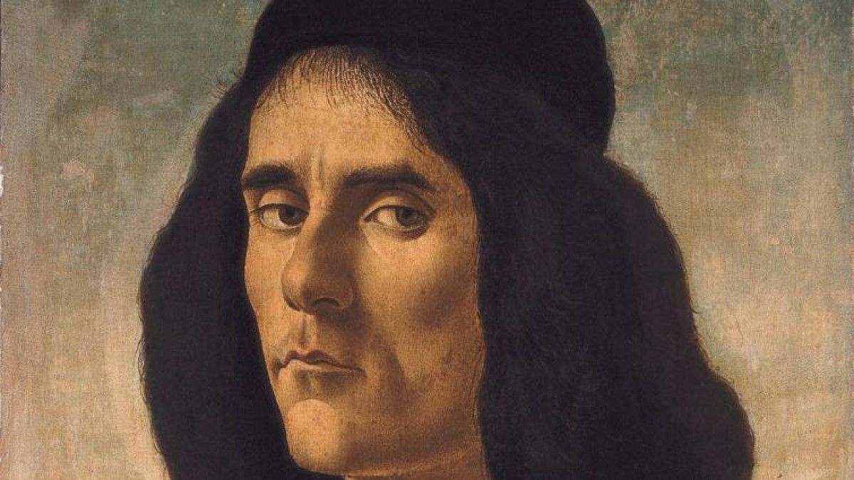 El Retrat de Michele Marullo Tarcaniota de Botticelli.