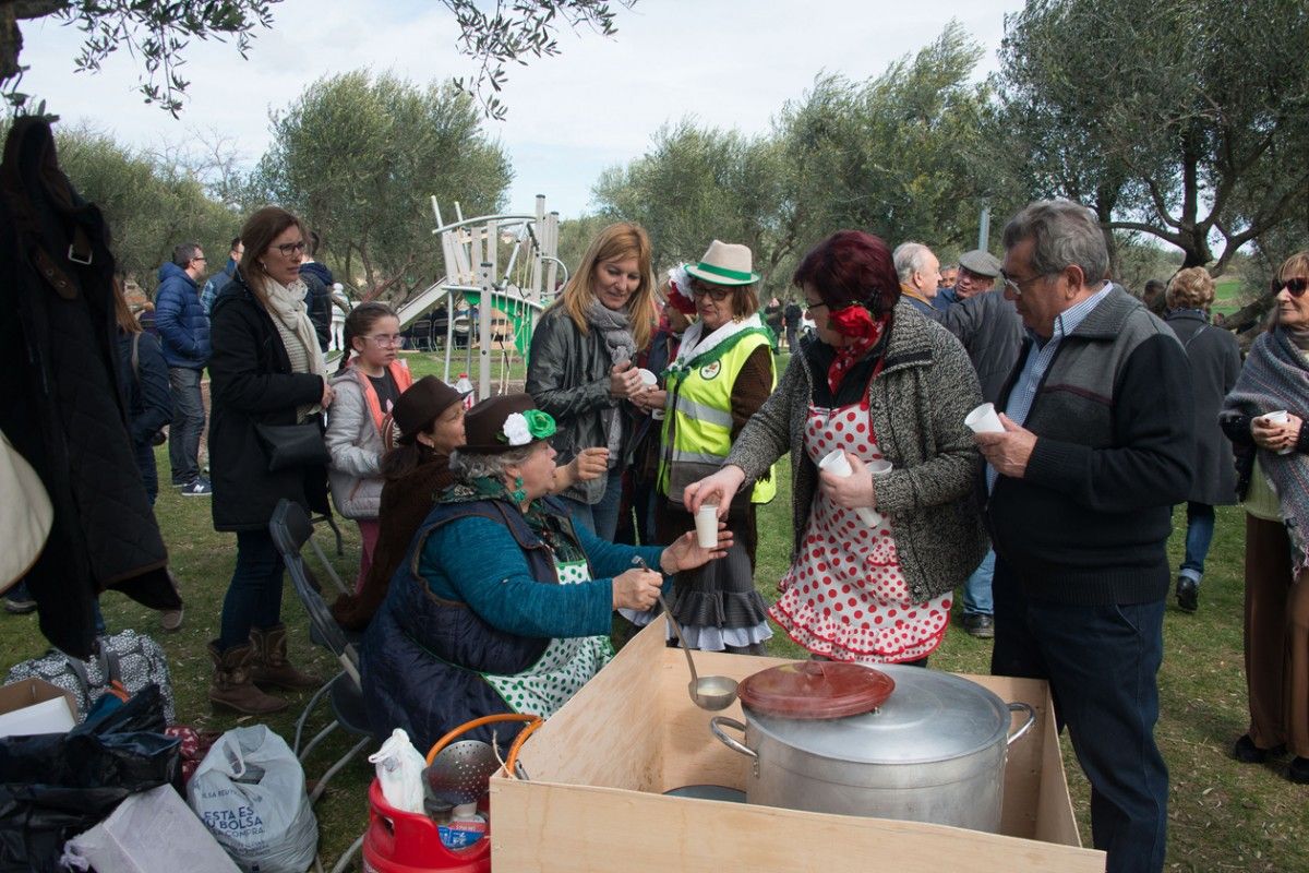 L'alcaldessa de Rubí, durant la celebració del Dia d'Andalusia.