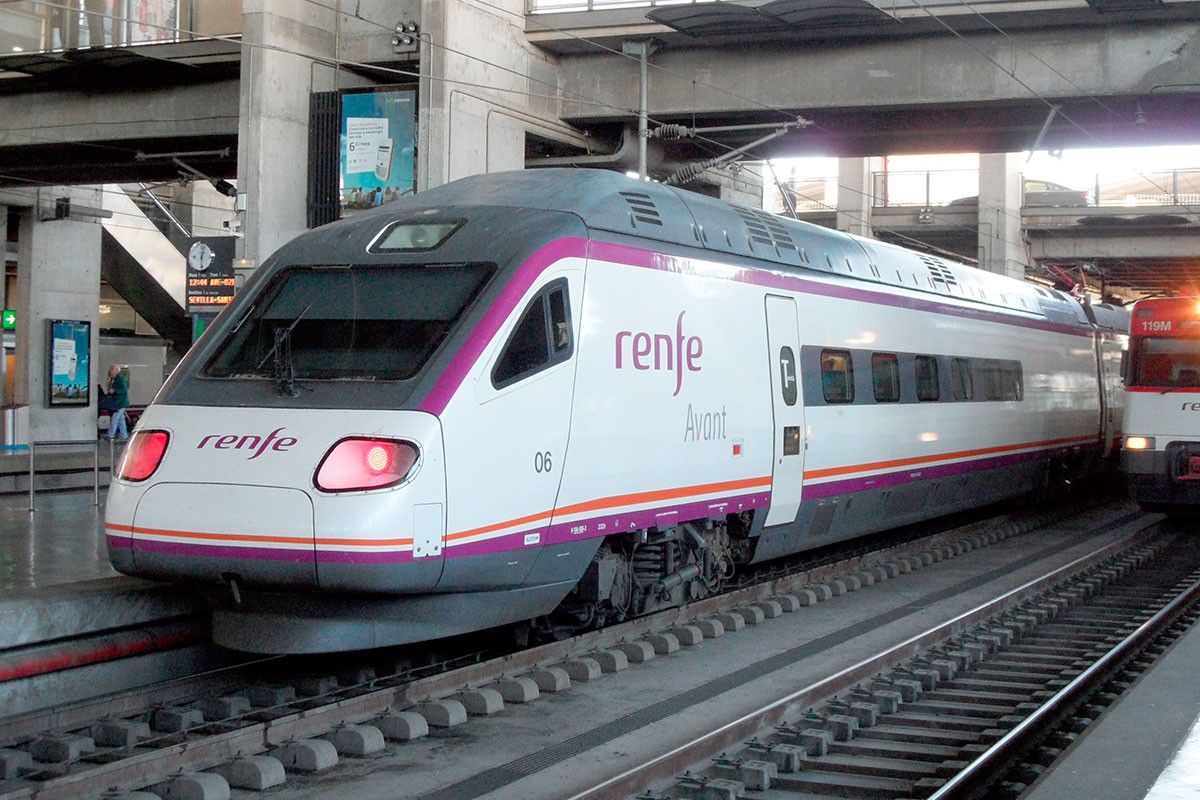 Un dels trens del model Renfe AV City
