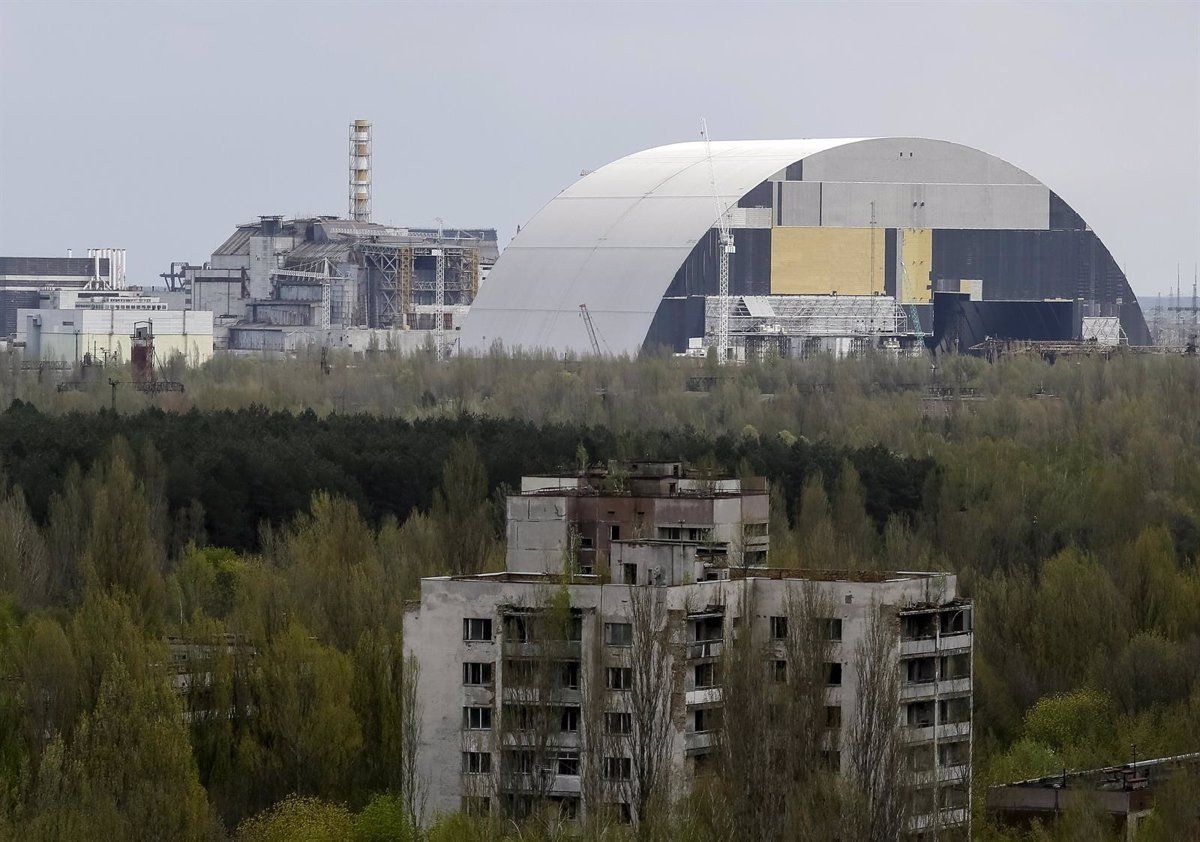 La central nuclear de Txernòbil