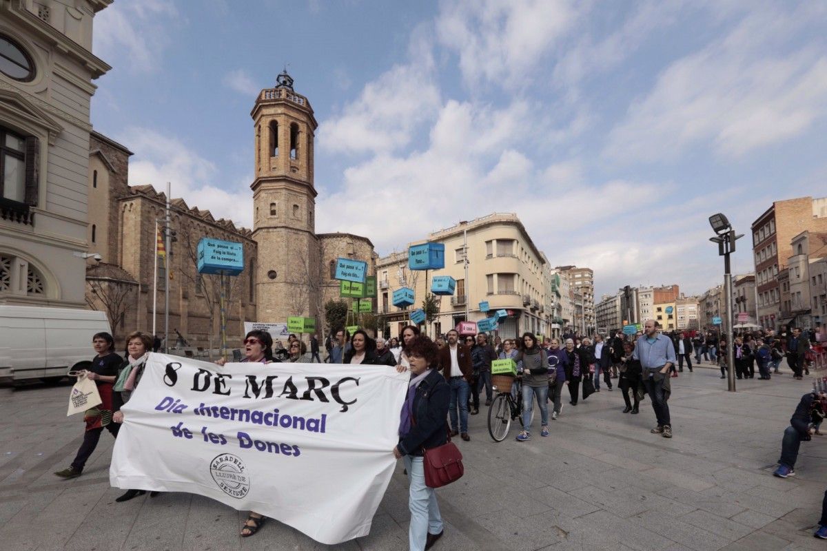 Acte del Dia de la Dona a Sabadell
