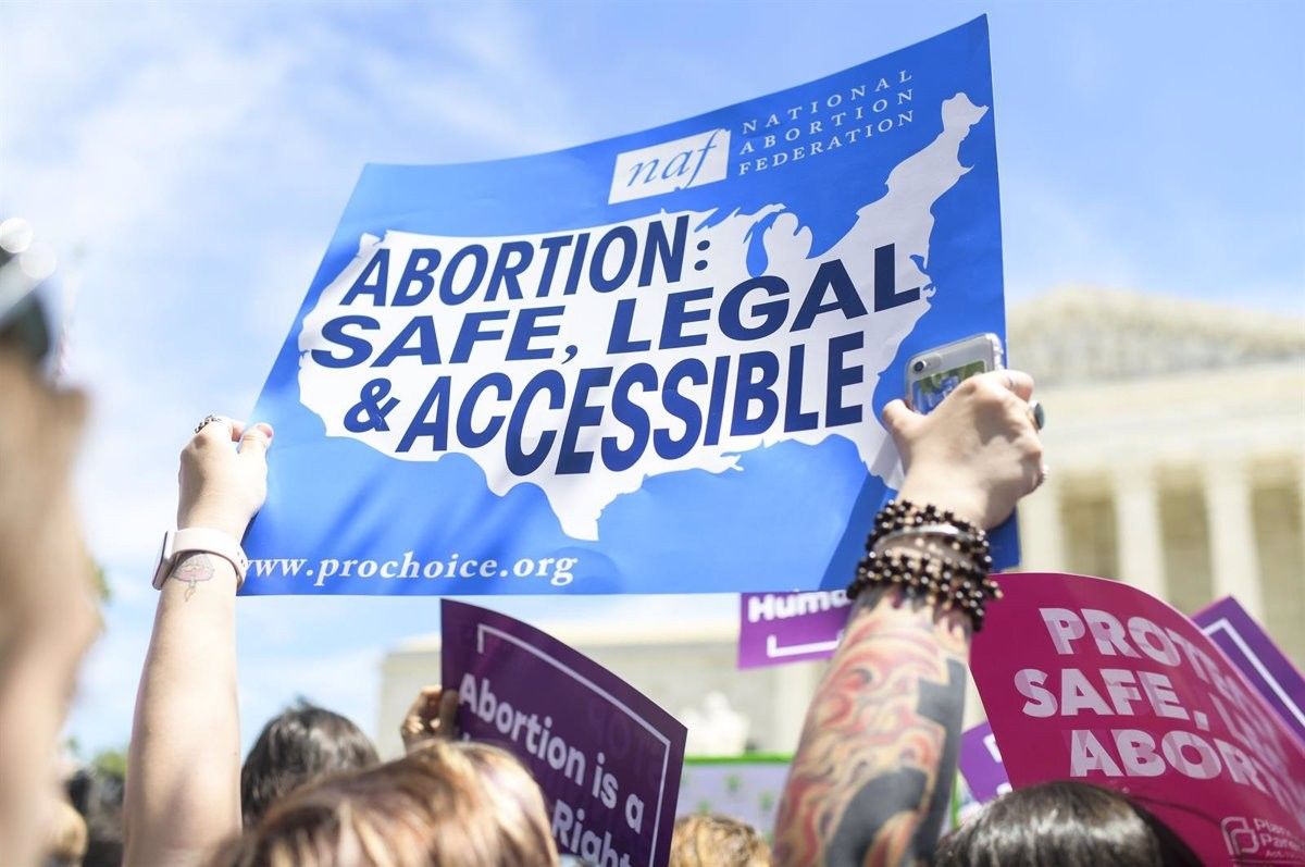 Protesta pel dret a l'avortament de les dones als EUA