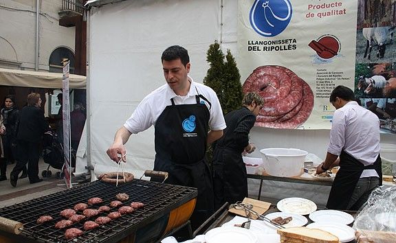 A la plaça Sant Eudald es podran degustar els productes agroalimentaris del Ripollès.
