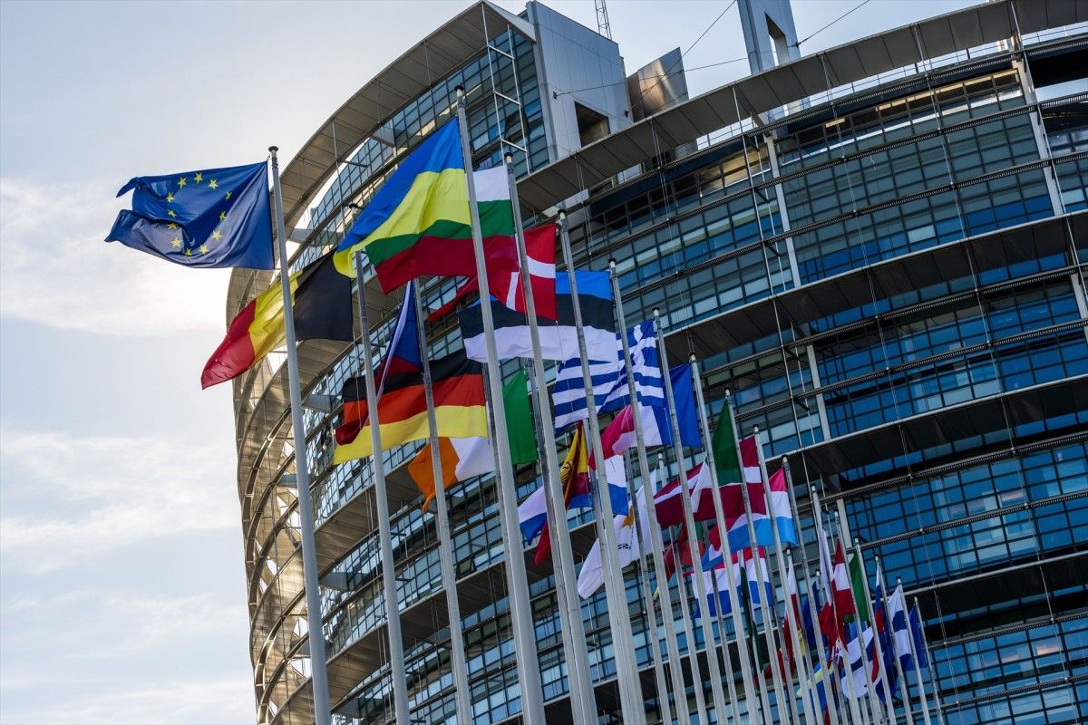 Imatge exterior del Parlament Europeu
