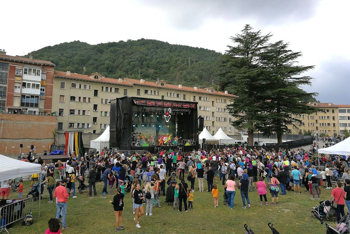 La pluja va obligar a suspendre el Festival Inspira de Ripoll
