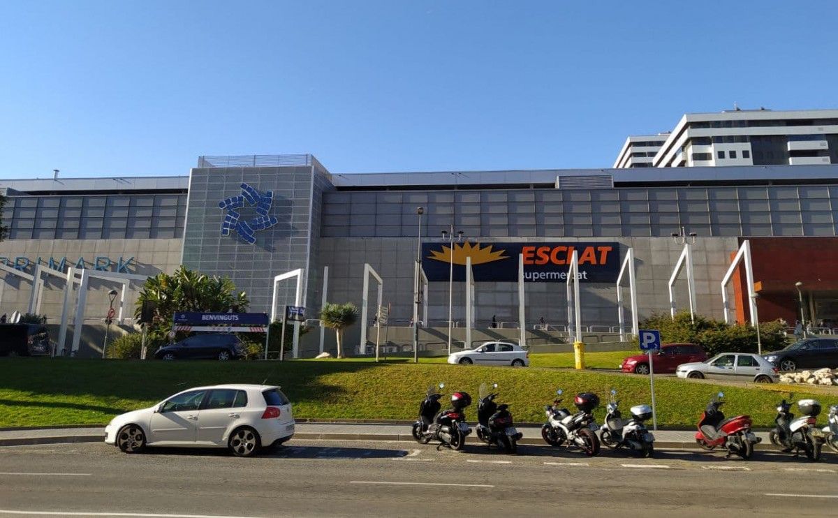 El centre comercial del Parc Central de Tarragona.