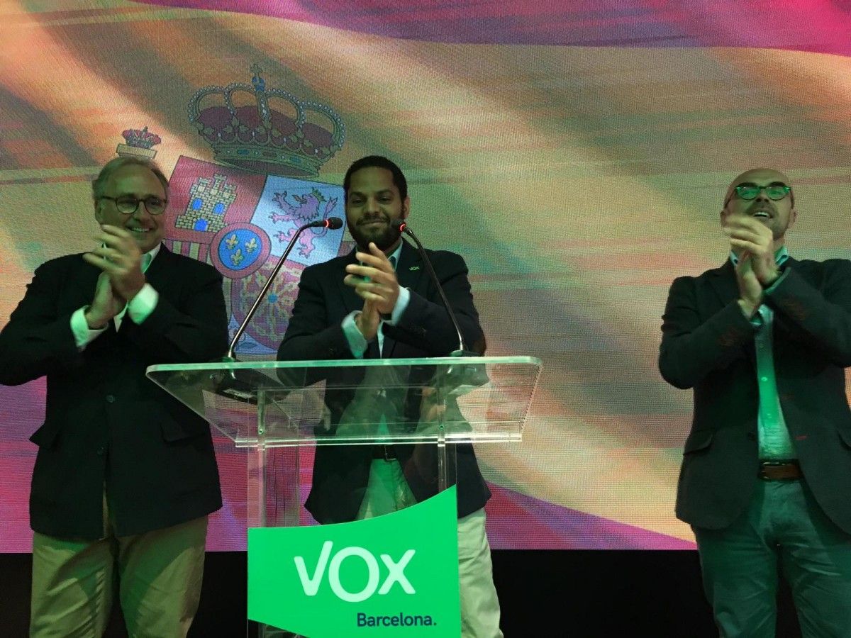 Els candidats de Vox per Barcelona