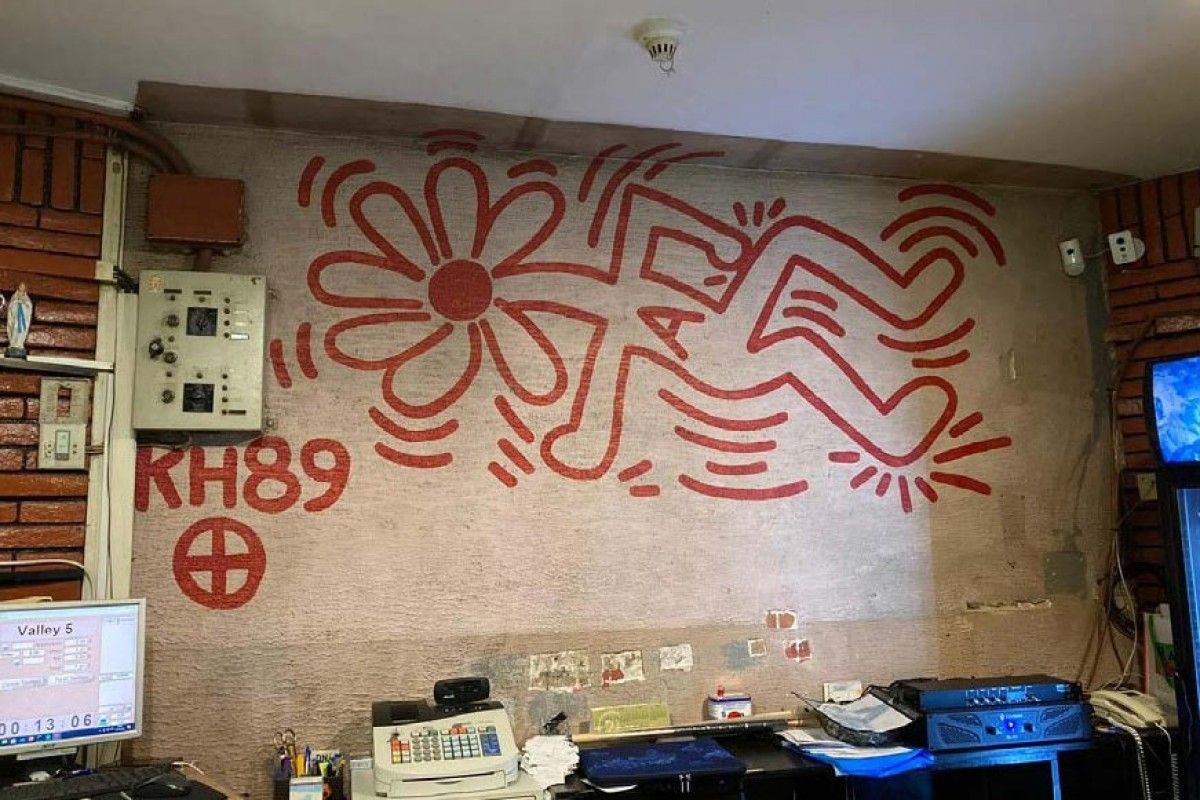 El mural de Keith Haring