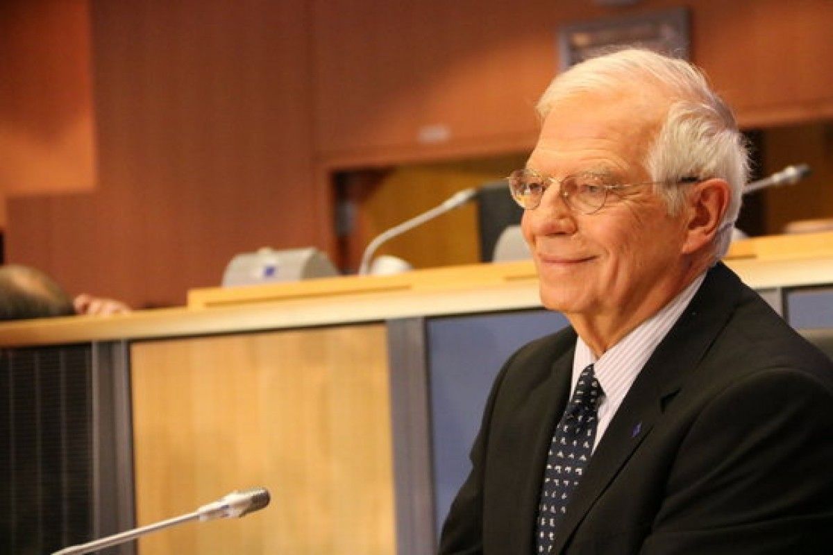 Borrell a la comissió d'Exteriors del Parlament Europeu.