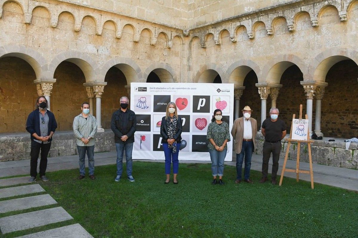 Presentació del 20è Festival de Poesia de Sant Cugat. 