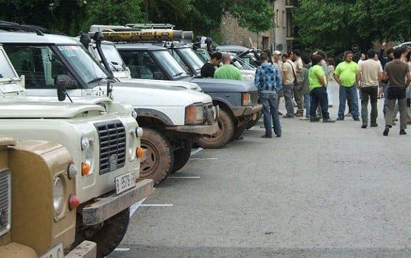 Concentració de Land Rover a Sant Joan