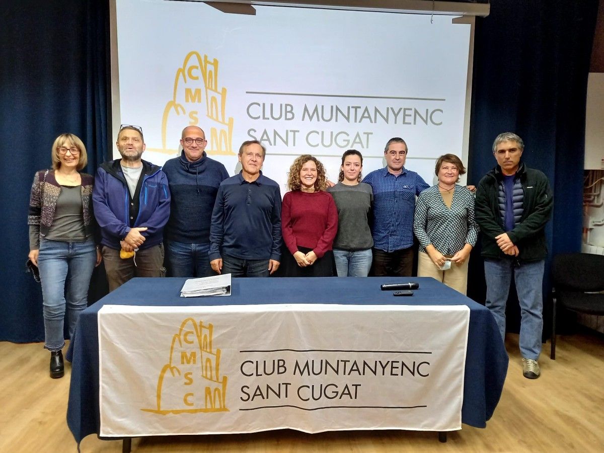 El Club Muntanyenc presenta la seva nova junta directiva