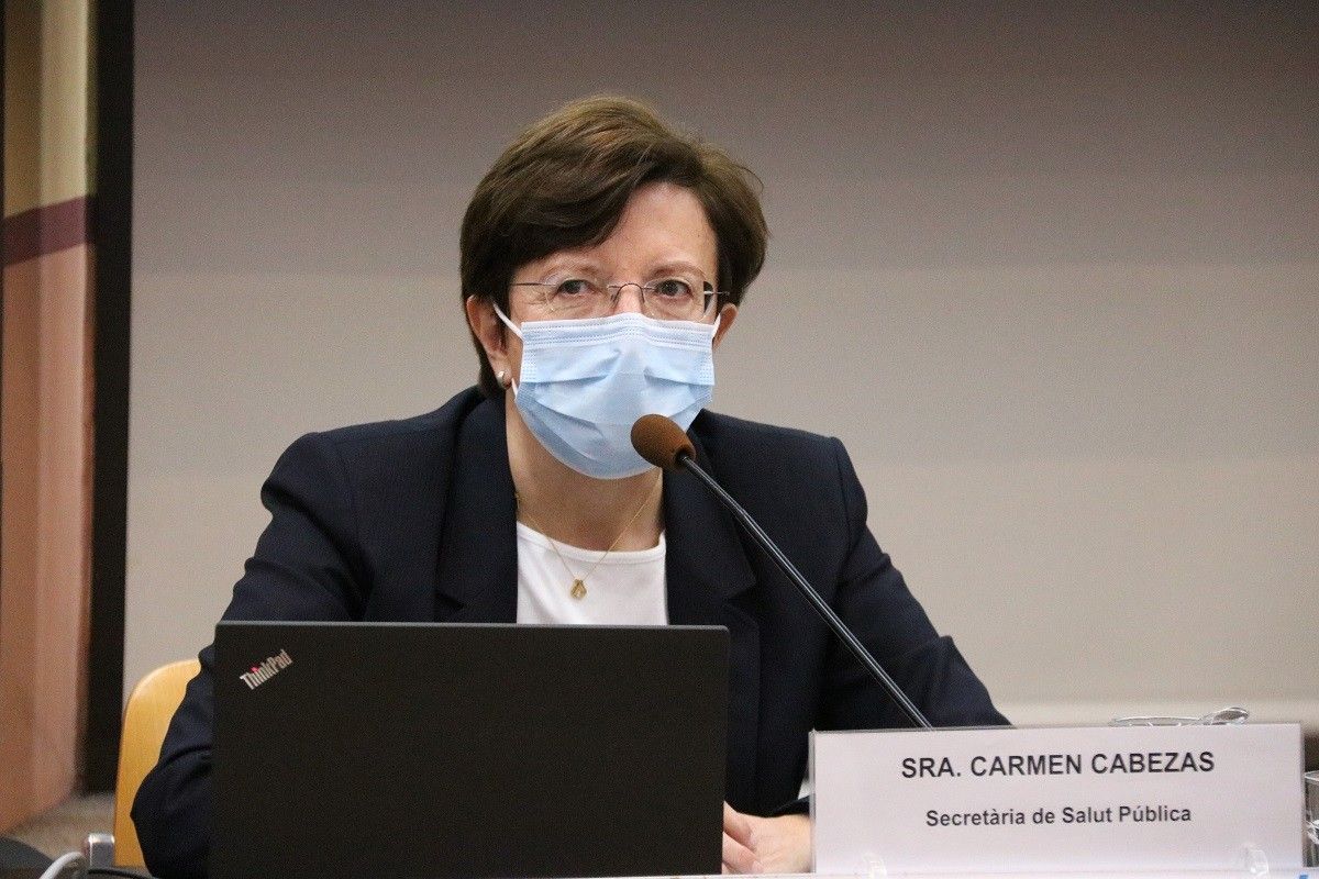 Carmen Cabezas, secretària de Salut Pública