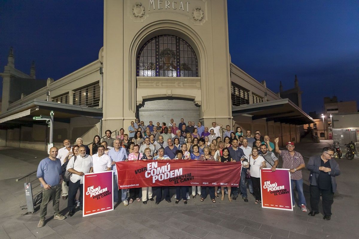 Inici de la campanya de les eleccions espanyoles de 2016 d'En Comú Podem a Sabadell