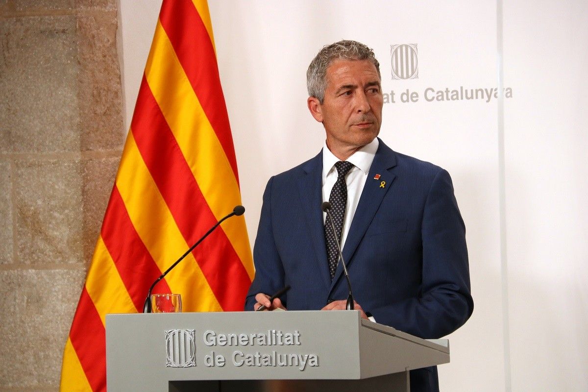 El conseller d'Educació, Josep Gonzàlez-Cambray.