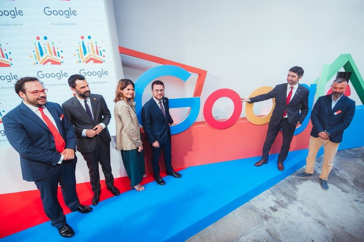 Presentació de la nova oficina de Google a Barcelona